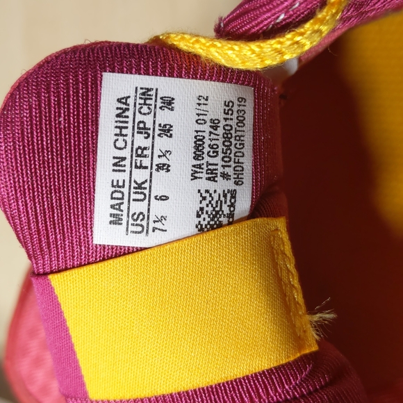 Adidas liquid rs pink atletic shoes - Picture 6 of 8